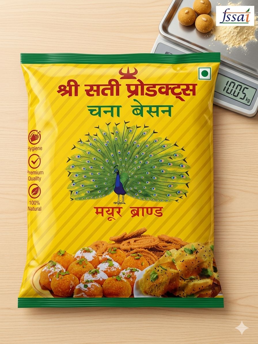 Shree Sati Mayur Besan 500g